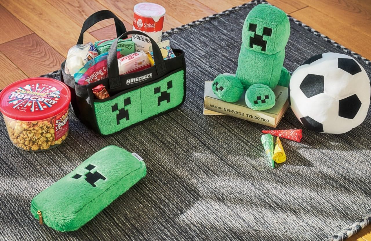 MINECRAFT Tidying up expert interior tote book, Creeper version