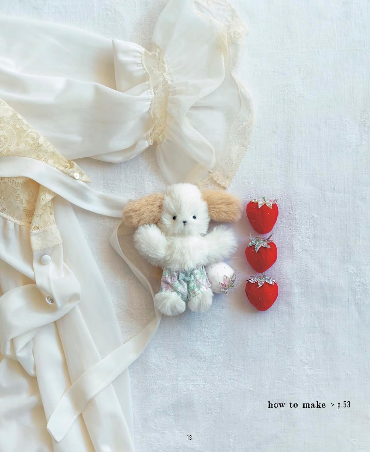 Otome to Okaka: Romantic stuffed toys - Japanese Craft Book