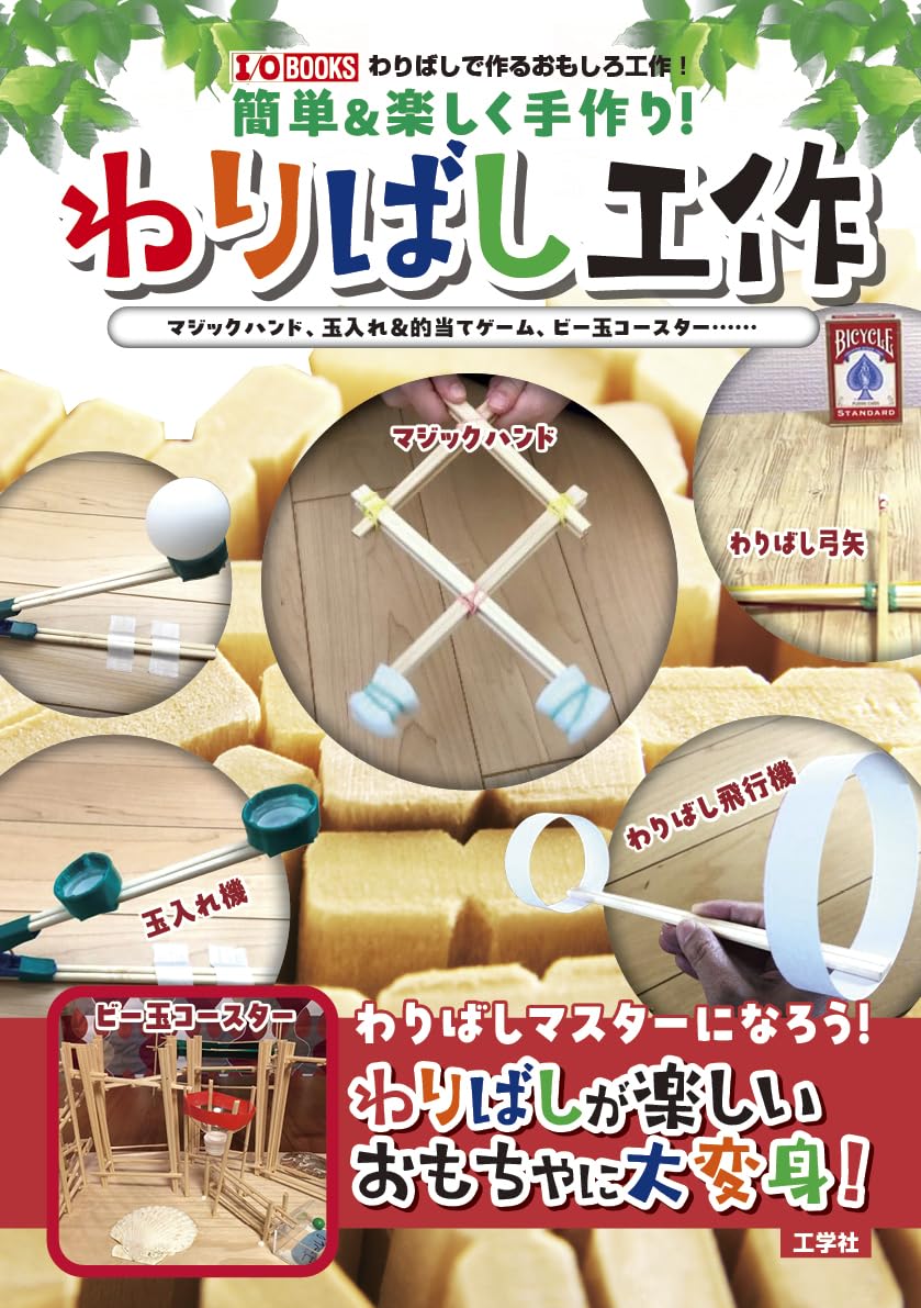 Easy and fun handmade chopstick (Waribashi) crafts Japanese Craft Book