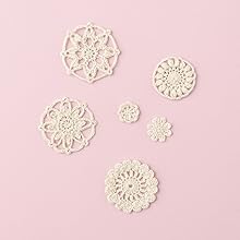 100 Crochet Motifs: A permanent edition for crochet and motif connecting fans that introduces 100 patterns and how to knit small items- Japanese Craft Book