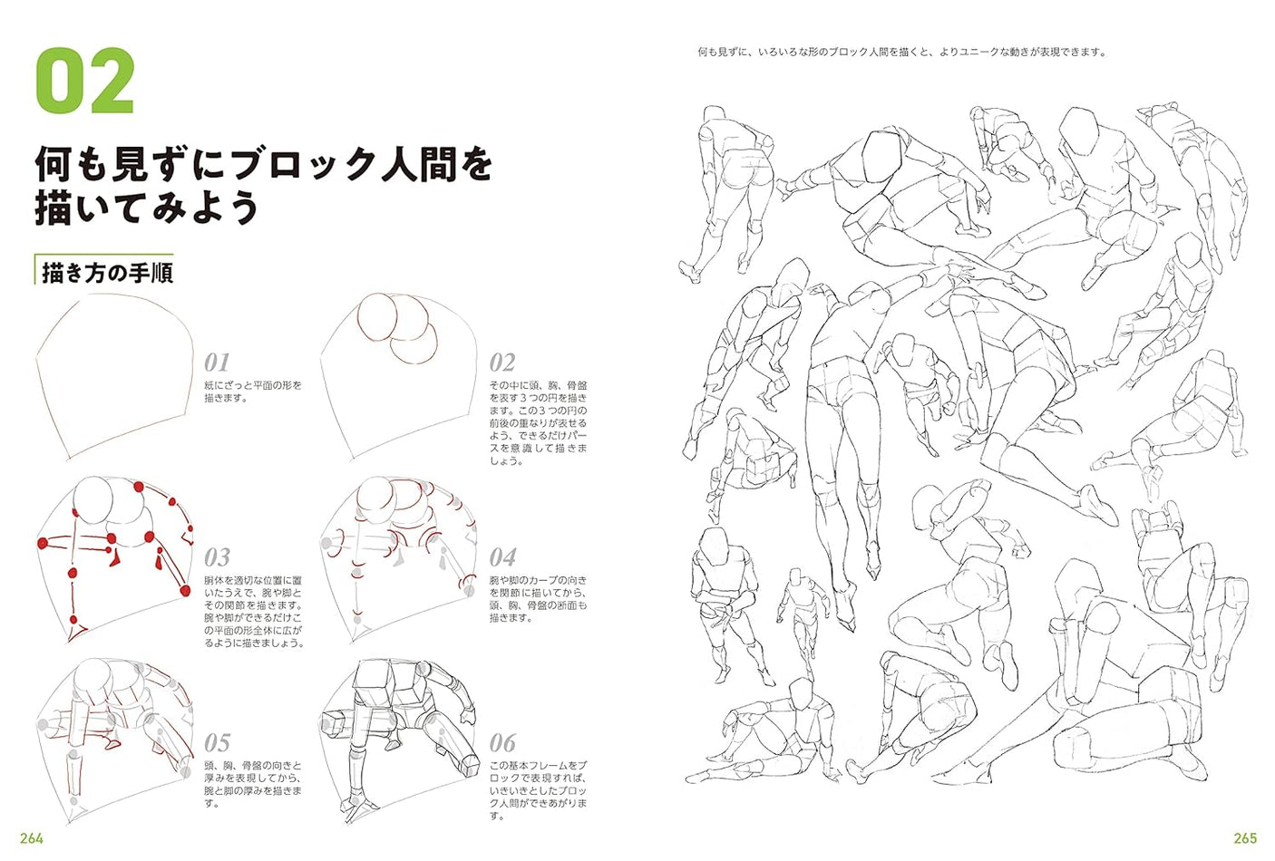Master guide on how to draw the human body: Learn character drawing from the basics Japanese Craft Book