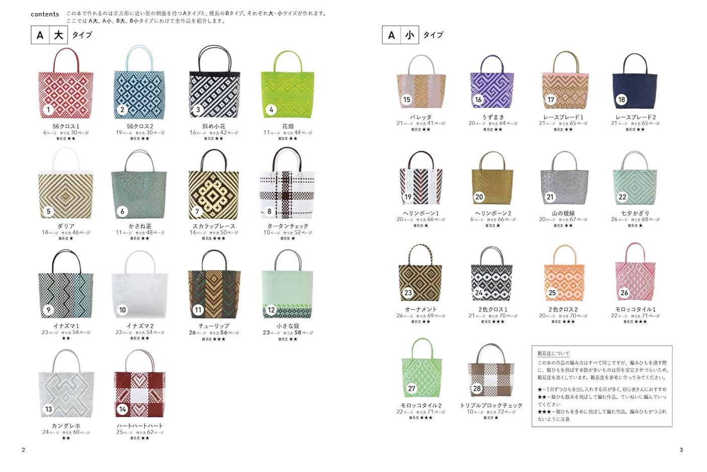 Mercado bag style bag guide - Japanese Craft Book