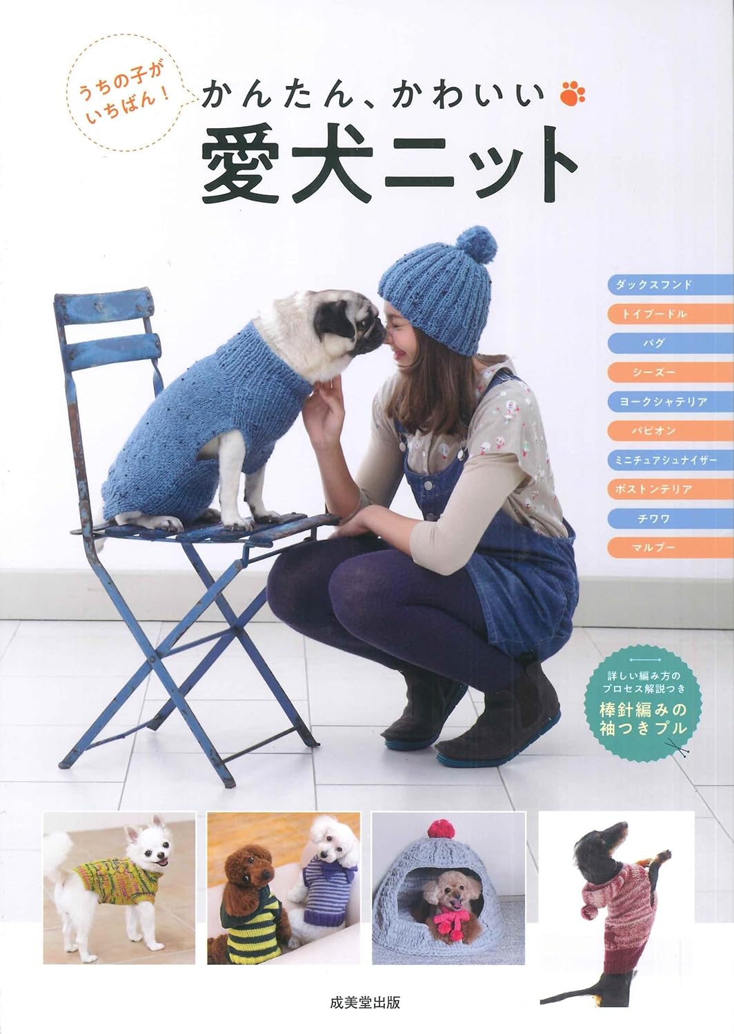 Easy and cute knitting for your dog Japanese Craft Book