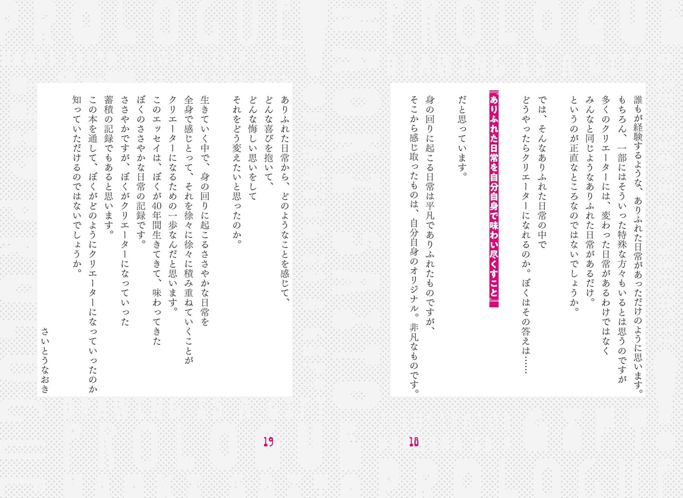Naoki Saito's drawing is a gift - Japanese Craft Book