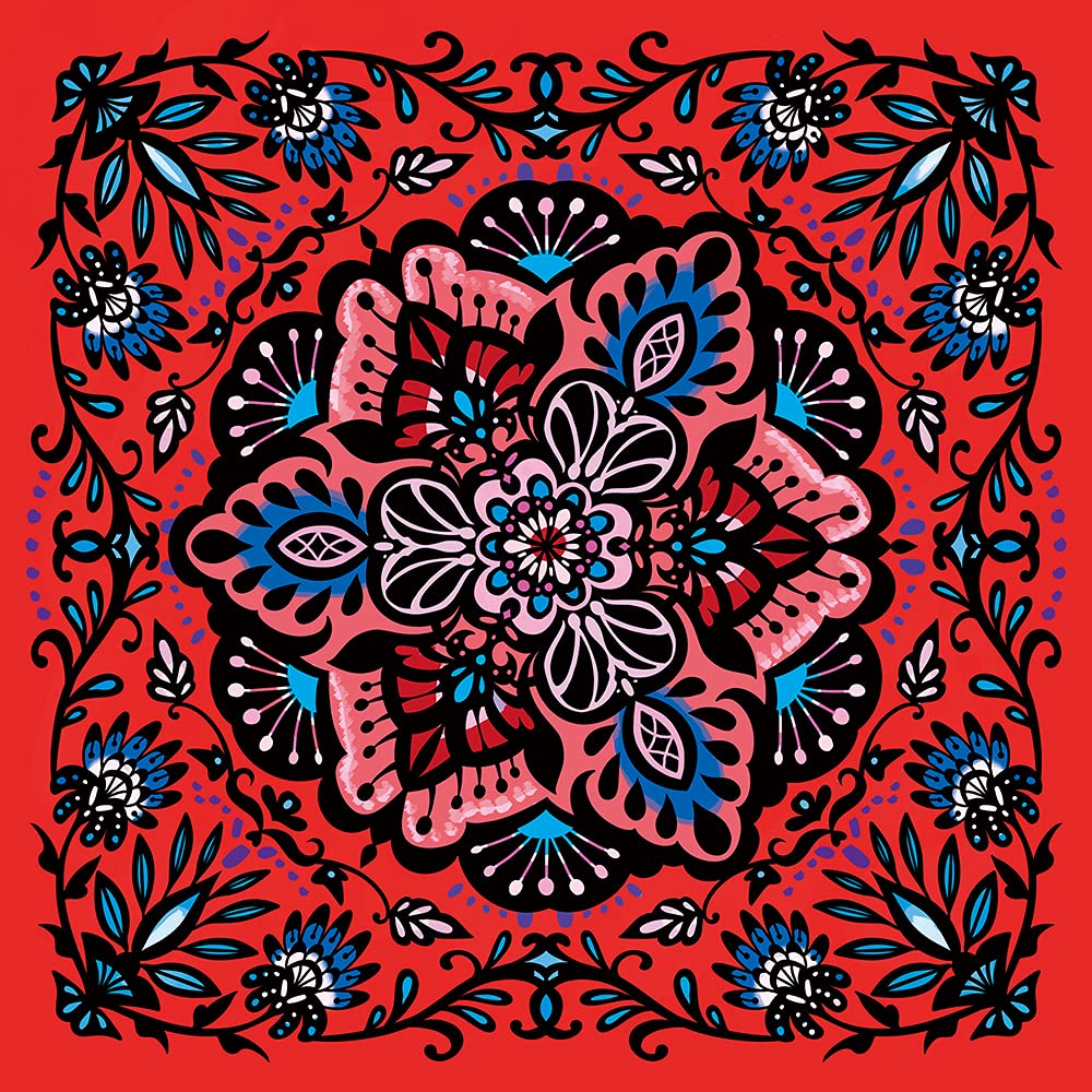 Scratch art to regulate the autonomic nervous system: Sarasa pattern Miyako Nonaka - Japanese Craft Book