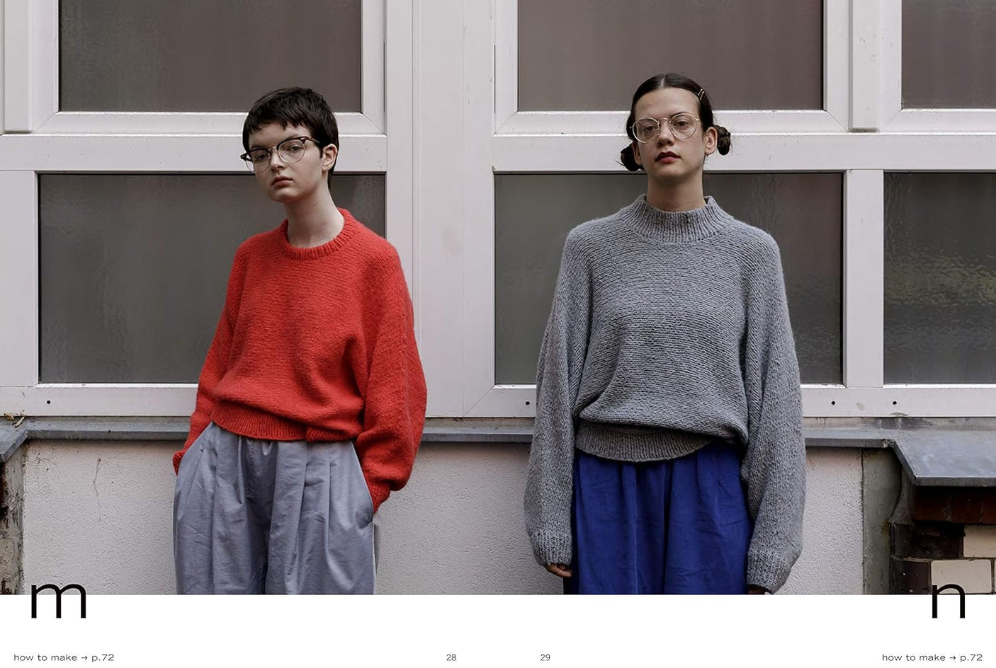 Funny shape knits Asuka Hamada Knit sweater knit cup scarf - Japanese Craft Book