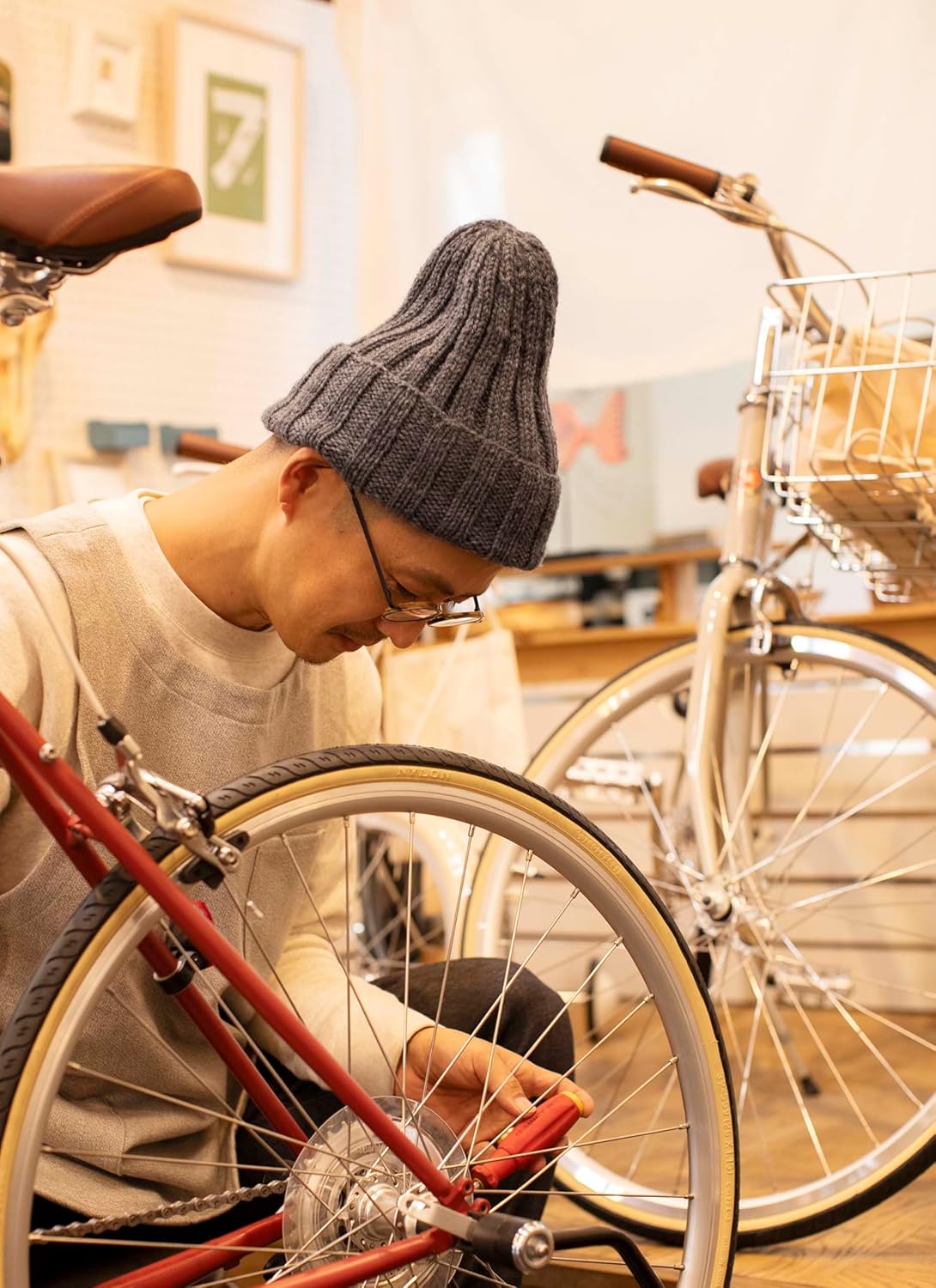 Everyday life and hand-knitted hats Japanese Craft Book