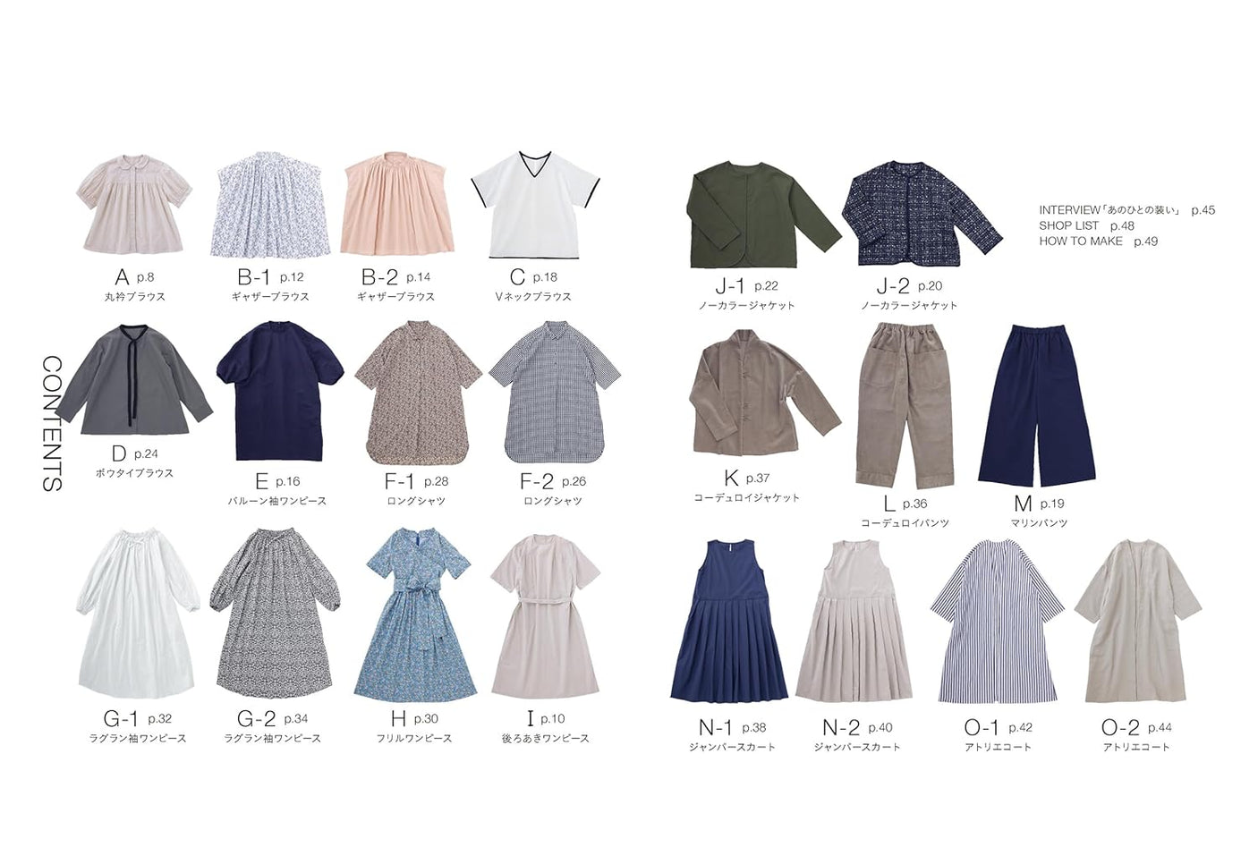 CHECK&STRIPE her closet Her outfit - Japanese Craft Book