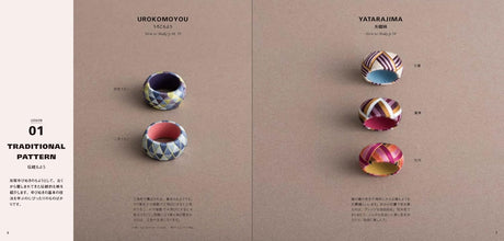 The Beautiful Tiny Needlework TRADITIONAL Japanese YUBINUKI Thimble Japanese Handicraft Book motif fairy tale modern
