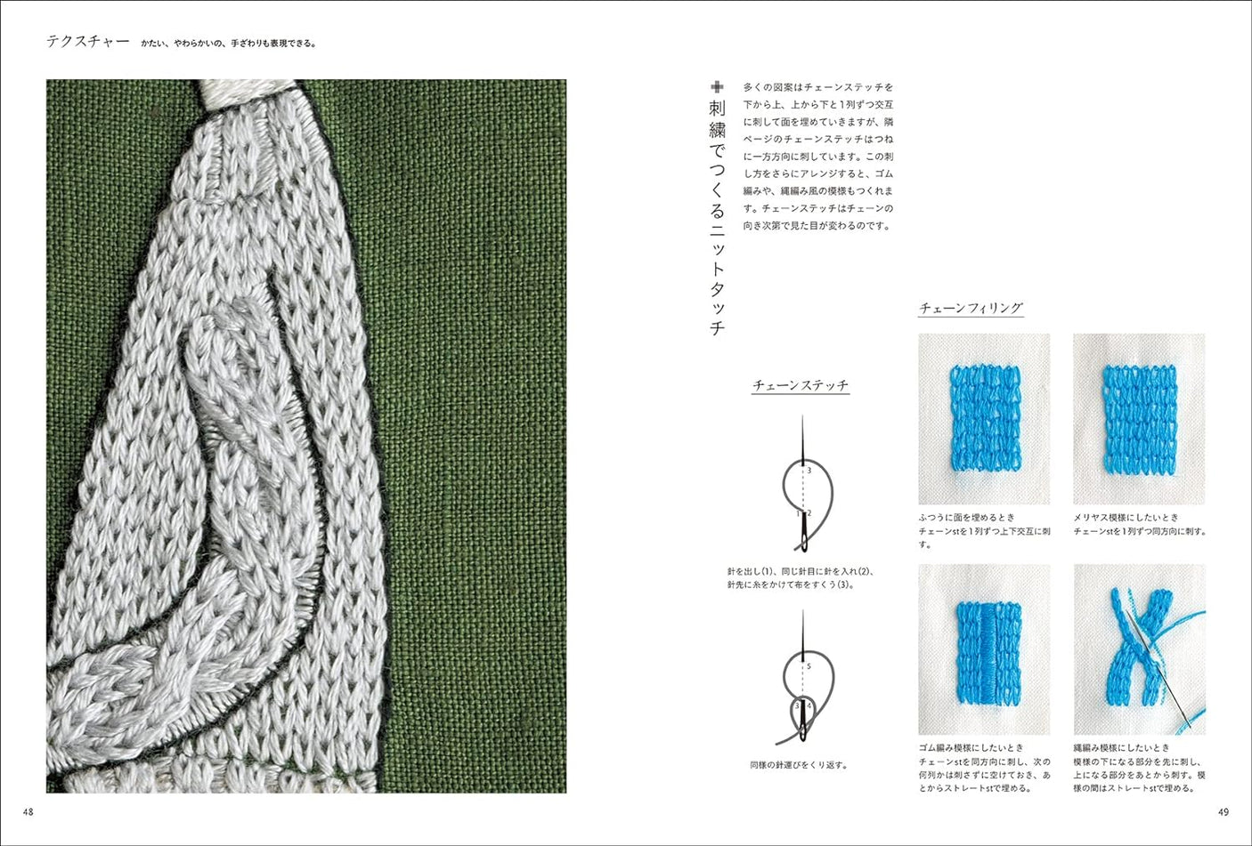 Embroidery as if drawing: Stitches and techniques that improve expressiveness - Japanese Craft Book
