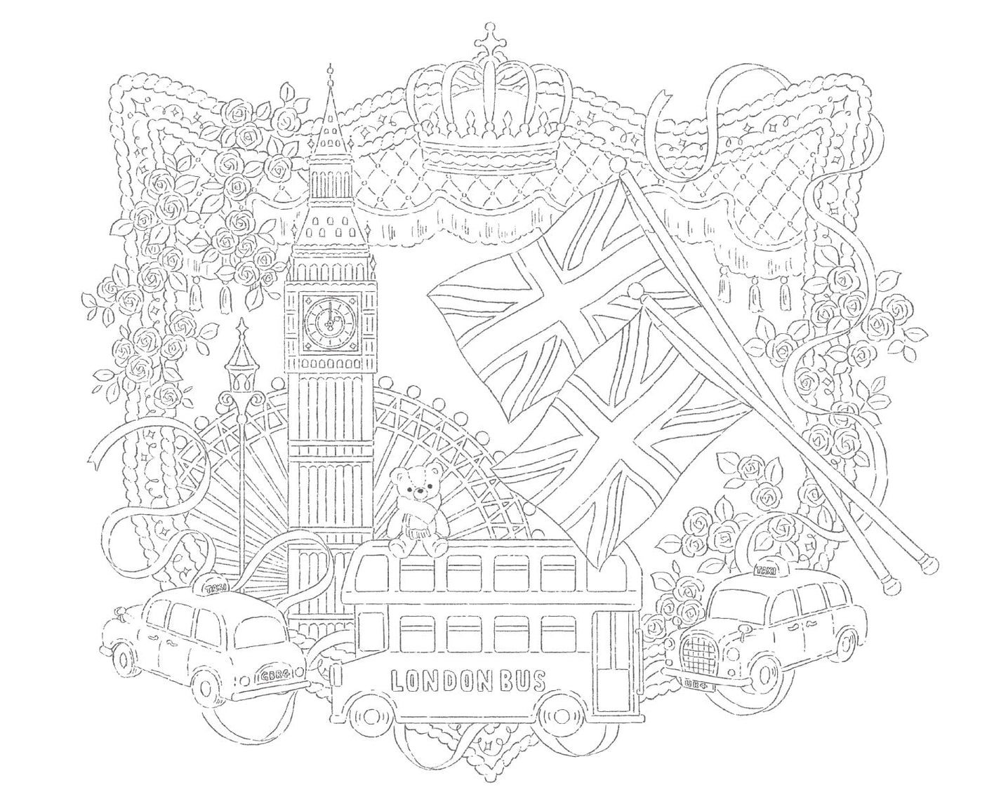 Coloring Book Series: World Travels - My Travel Memories - Japanese Coloring Book