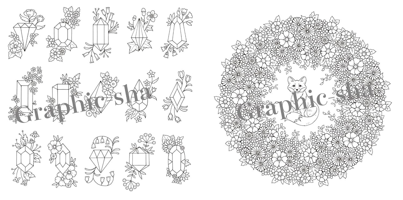 Magical World: A Coloring Book Full of Surprises - Japanese Coloring Book