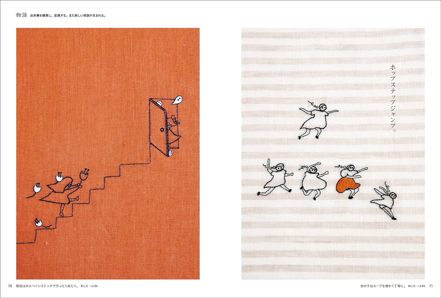 Embroidery as if drawing: Stitches and techniques that improve expressiveness - Japanese Craft Book