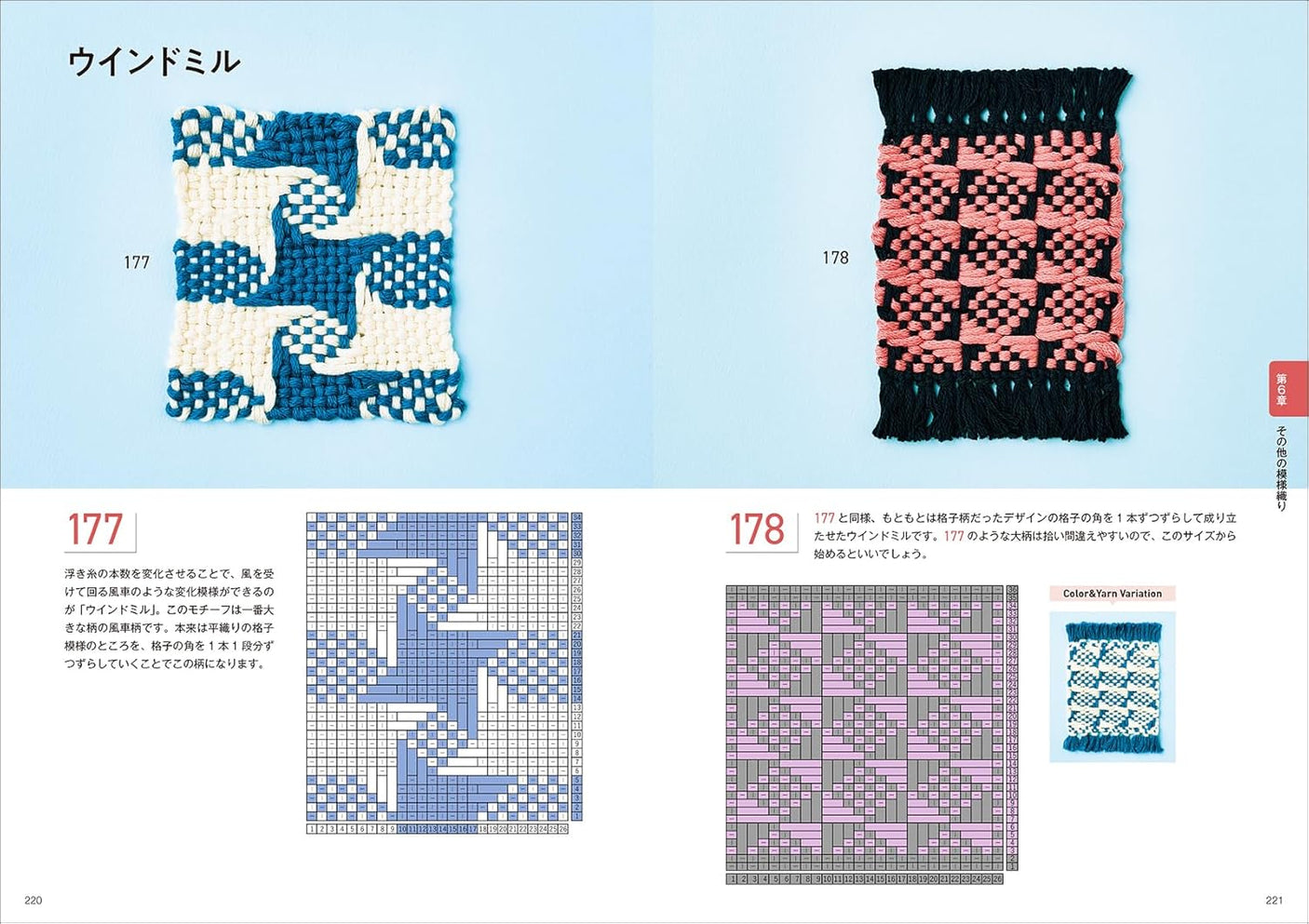 200 hand-woven patterns that can be made on a small loom - Japanese Craft Book