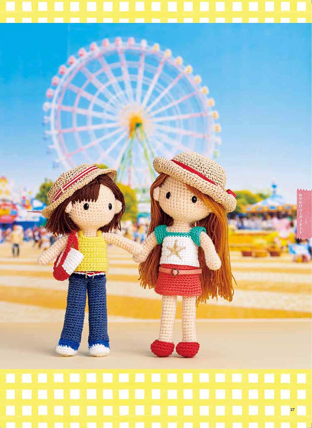 Dress up Amigurumi DOLL Miya - Japanese Craft Book