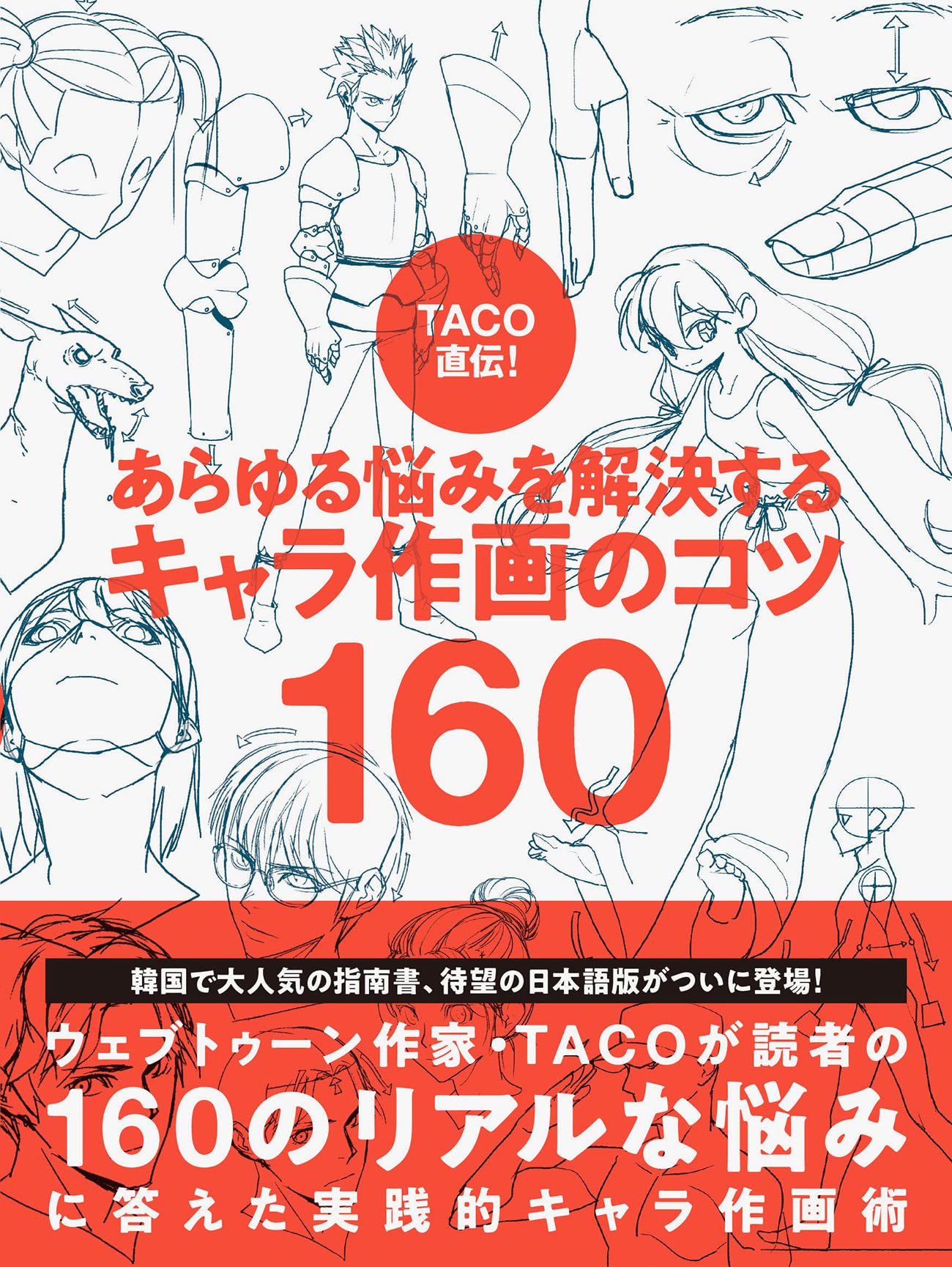Directly from TACO! 160 character drawing tips that will solve all your problems - Japanese Craft Book