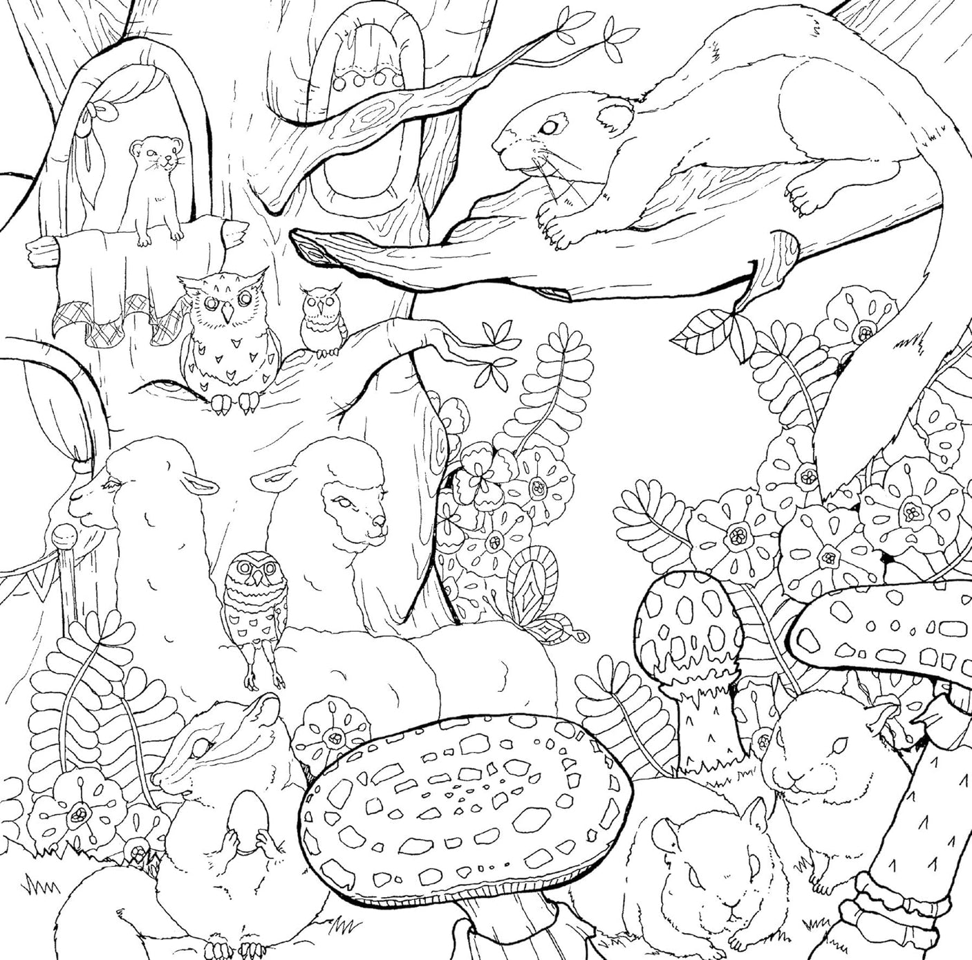 A beautiful coloring book with a story: A romantic journey - Japanese Coloring Book