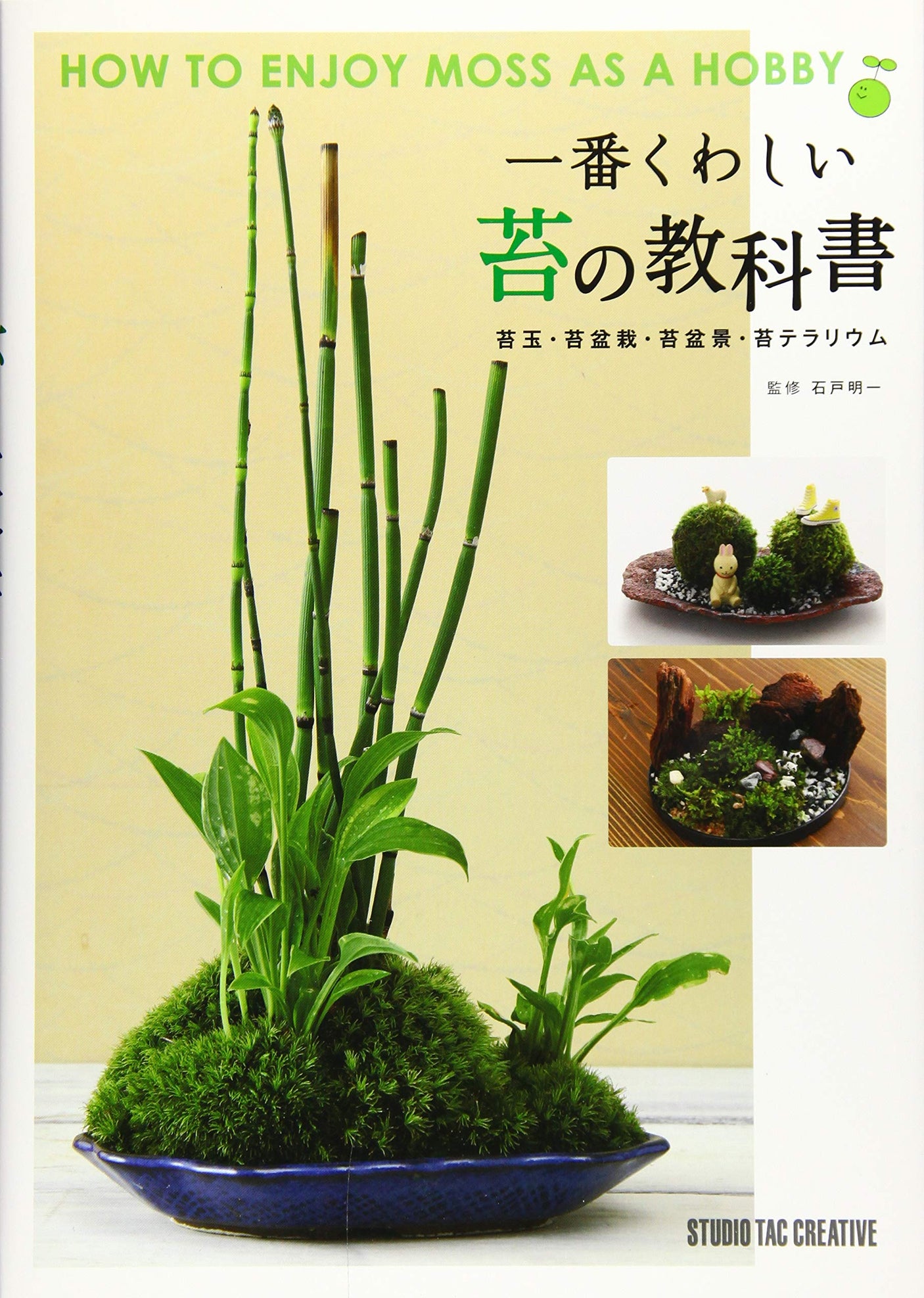 The most comprehensive textbook on moss Mio Nakamura Feel The Garden (How to enjoy moss as a hobby)- Japanese Craft Book