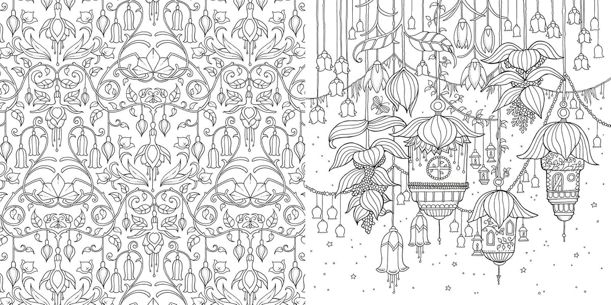 Flowers: A Coloring Book of Flowers - Japanese Craft Book