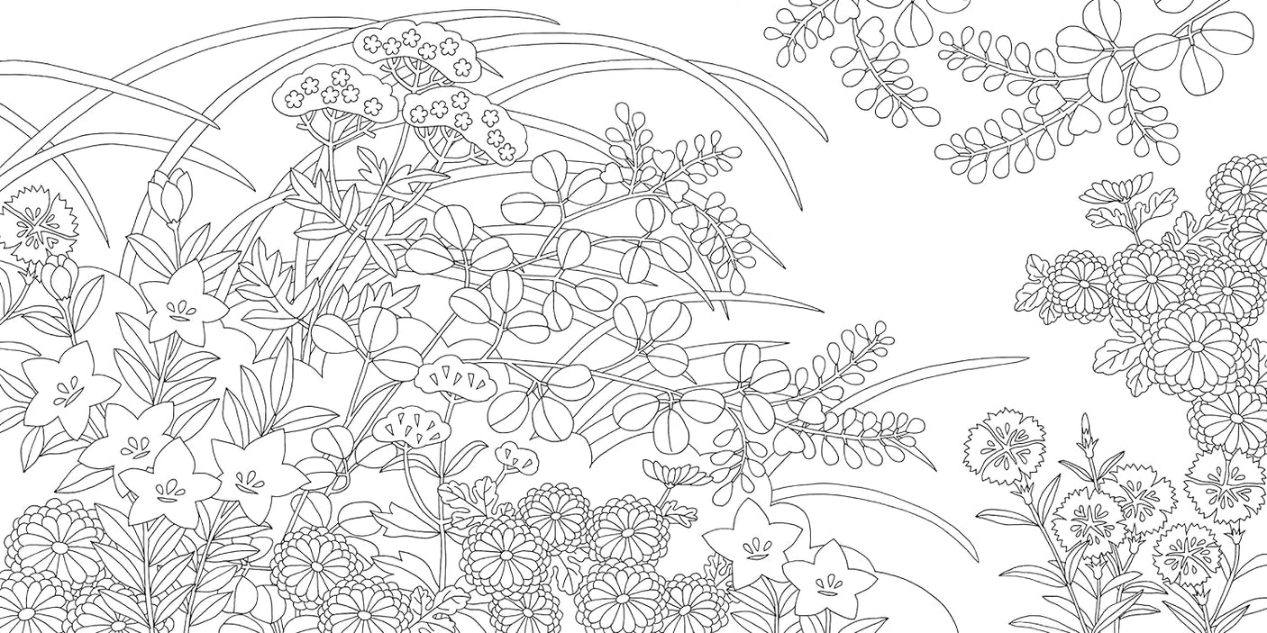Coloring book: Japanese patterns that bring happiness - Japanese Coloring Book