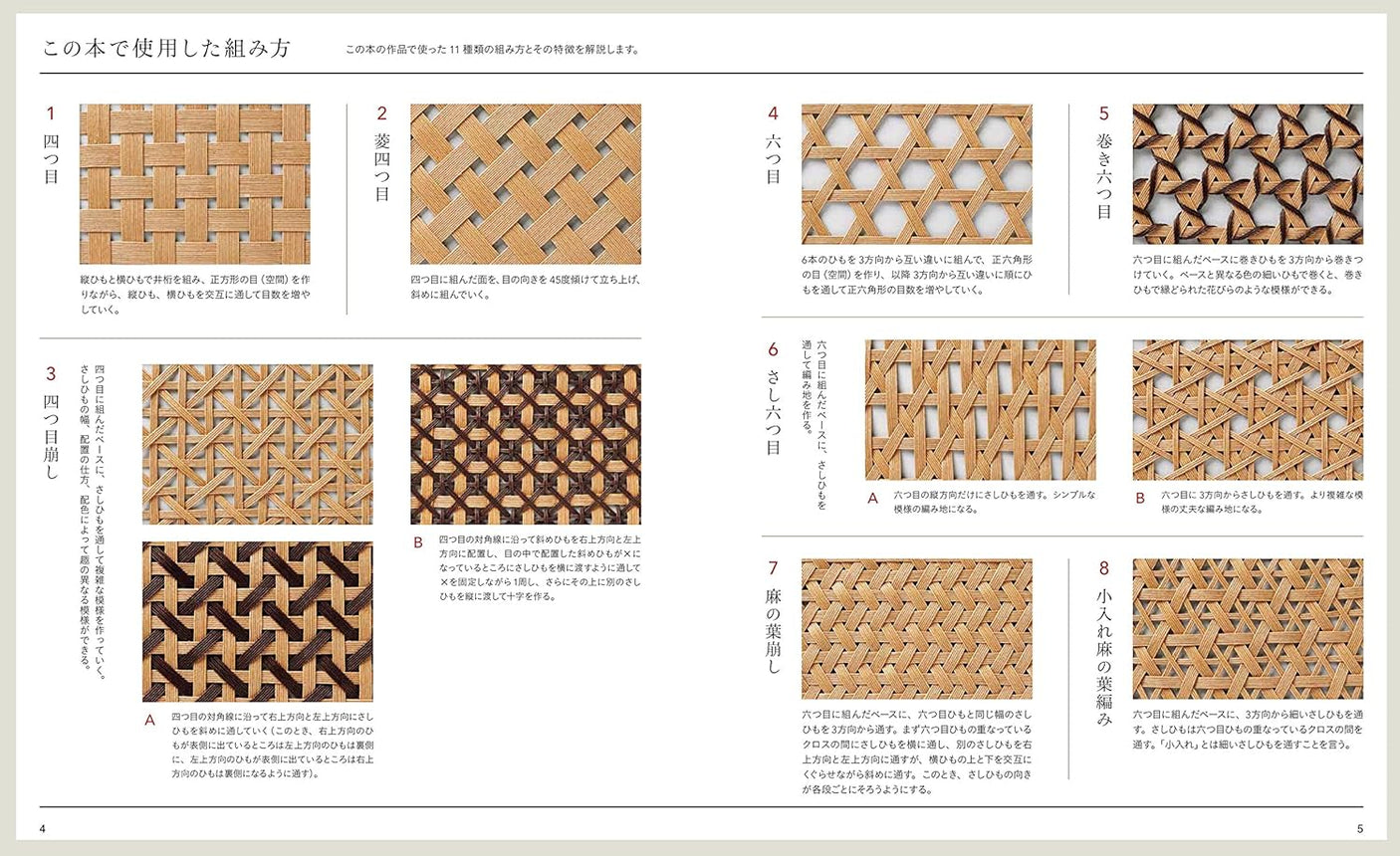 Eco craft basket making bag Season bag basket - Japanese Craft Book