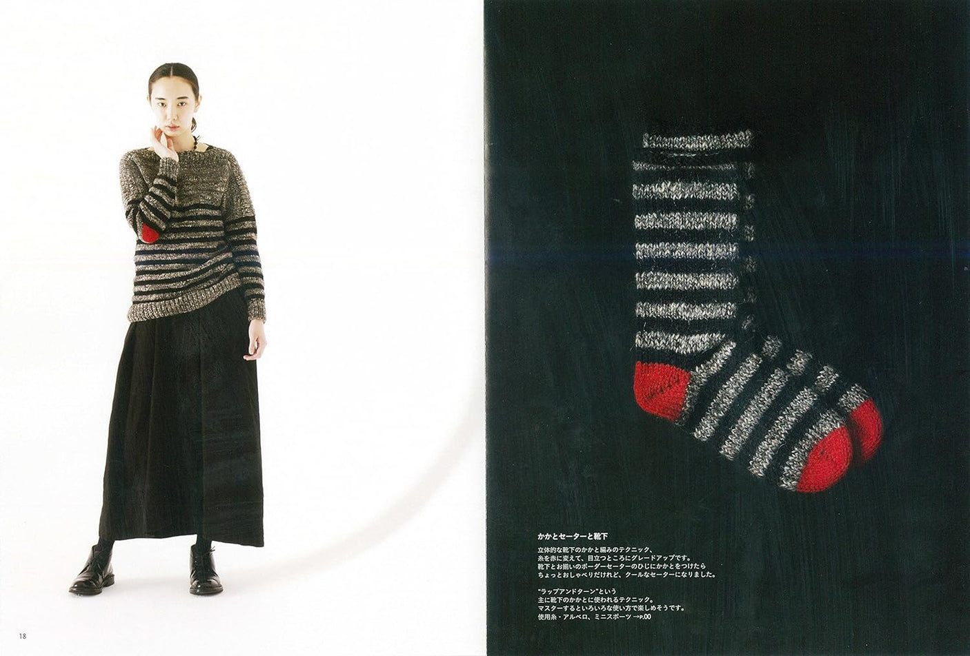 Knitwear are fun to knit -Japanese Craft Book