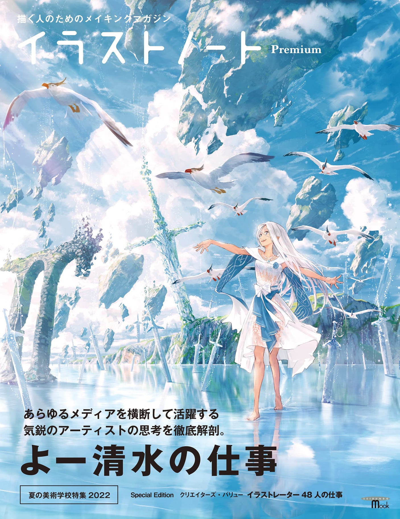 Illustration Note Premium Yo Shimizu's work: Making magazine for people who draw (SEIBUNDO Mook) Japanese Craft Book