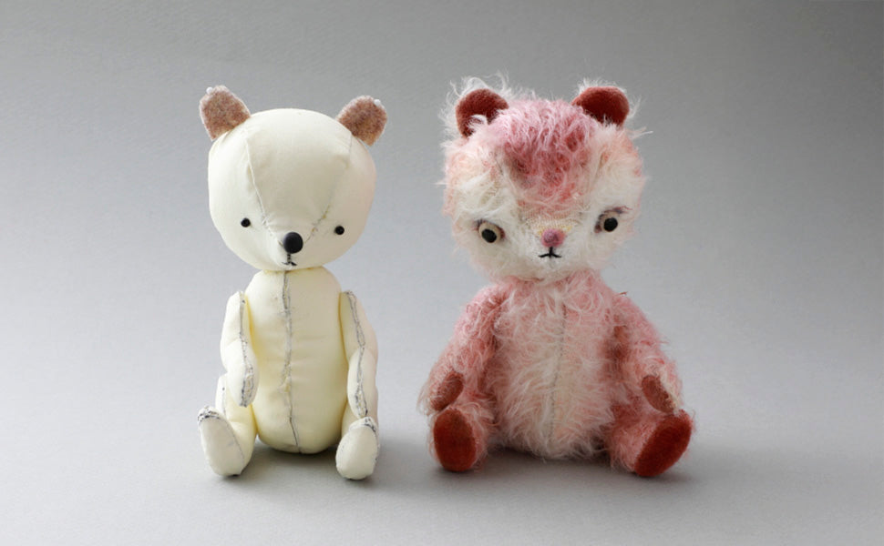 Stuffed animal pattern textbook: Create any shape you want - Japanese Craft Book