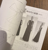 VIONNET Dress Patterns Book Life-size illustrations of the exhibited works - Japanese Craft Book