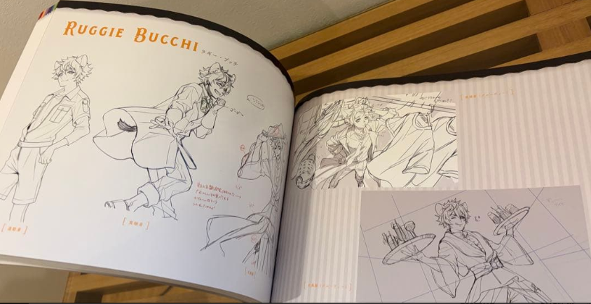 The Official Visual Book of Disney Twisted Wonderland - Card Art & Line Drawings Japanese art book