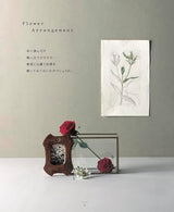 Beautiful flower picture book for crocheting with embroidery thread Japanese Craft Book