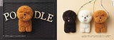 Wool felt animal brooch made with clear file cutouts Japanese Craft Book