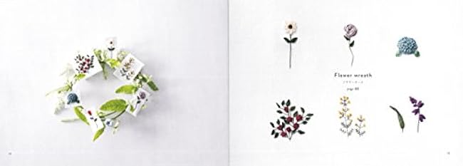 ribbons, threads, and small flowers Ebisu Mitsuko - Japanese Craft Book