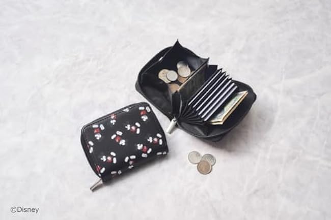 Holds a lot of Disney MICKEY MOUSE cards! Mini wallet BOOK (variety)