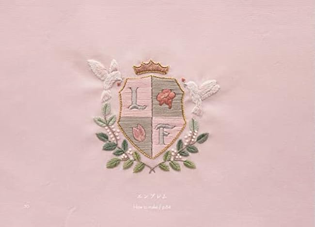 TRE?S JOLIE Embroidery Flower Poetry Collection Japanese Craft