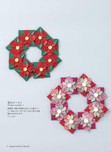 Origami of seasonal flowers and wreaths