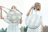 Graphical bag made with circles, triangles, and squares - Japanese Craft Book