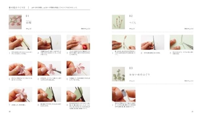 Three-dimensional paper-cutting of wildflowers: 43 pieces of seasonal flowers that bloom around you Japanese Craft Book