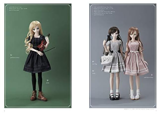 Taeko Sekiguchi Dollfie Dream? sewing book basic girly style [Spring/Summer] - Japanese Craft Book