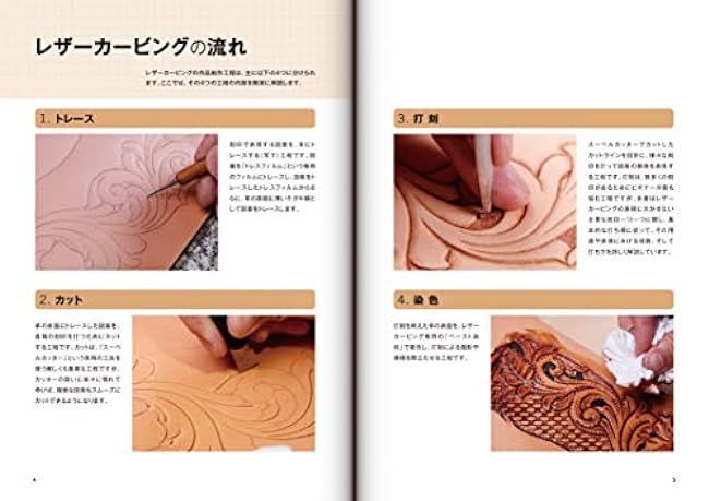 Introduction to Leather Carving (Beginner Series) (Japanese) Japanese Craft Book art Masahiro Otake