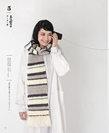 Can be used by both men and women! Crochet hats, scarves, and snoods Japanese Craft Book