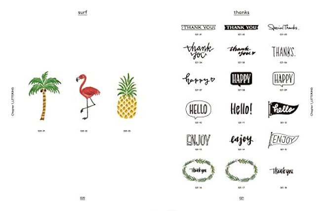 Hand Lettering Material Hand lettering material collection: The world of handwritten letters ...
