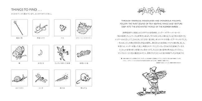 Flower Fairies Flower Fairies Coloring Book Japanese Coloring Book