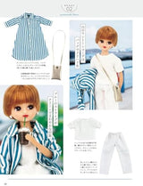 Licca-chan's stylish everyday clothes Japanese Craft Book