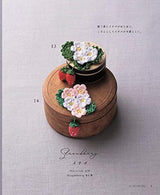 Knitting with embroidery thread Crochet Seasonal flower accessories Japanese Craft Book