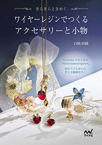 Accessories and small items made with wire resin Japanese Craft Book