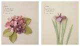 Three-dimensional paper-cutting of wildflowers: 43 pieces of seasonal flowers that bloom around you Japanese Craft Book