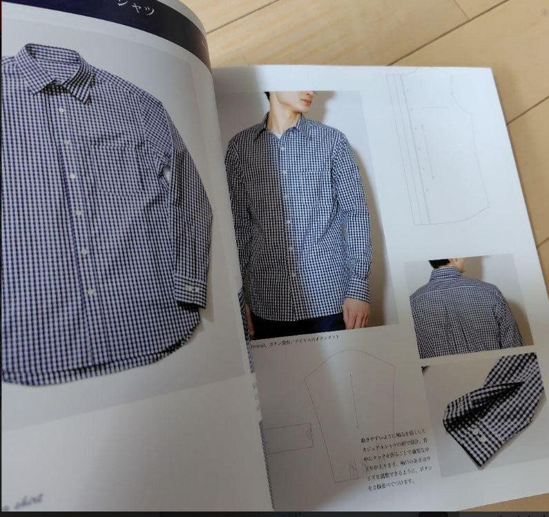 MEN'S Clothes Toshio Kaneko for All Seasons - Japanese Craft Book