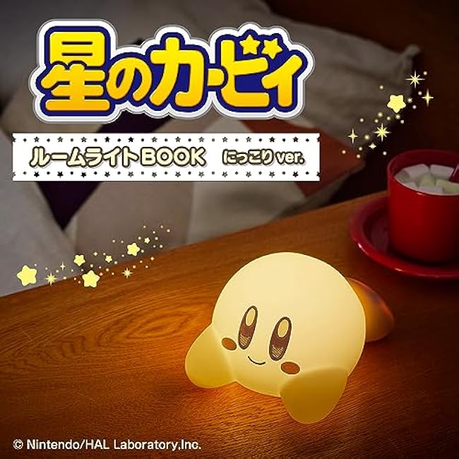 Kirby's Dream Land Room Light BOOK Smiling ver. (Variety) - Japanese Craft