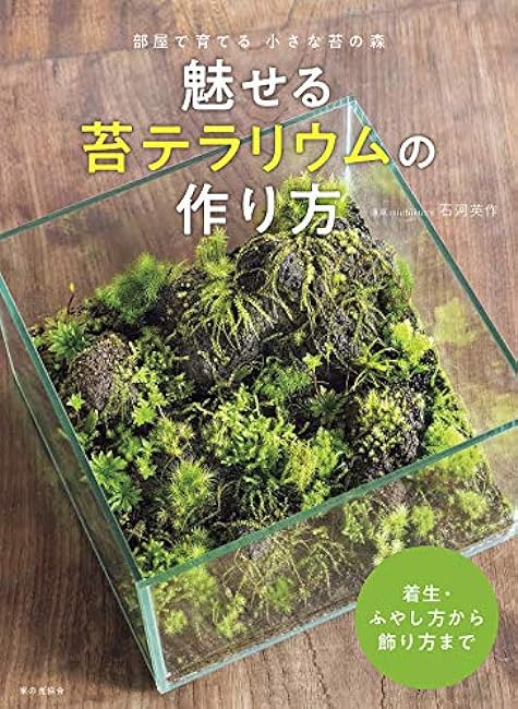 How to make a fascinating moss terrarium Eisaku Ishikawa michikusa - Japanese Craft Book